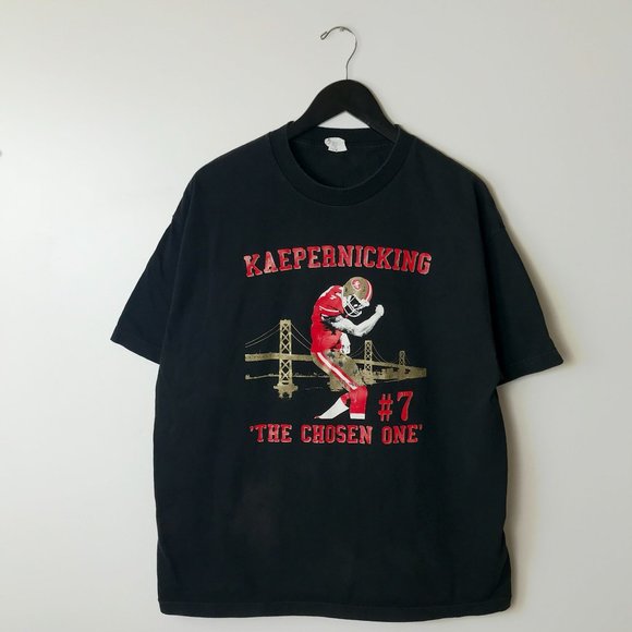 Colin Kaepernick The Chosen One 7 T Shirt Adult Black XL Extra Large Football - Picture 10 of 14